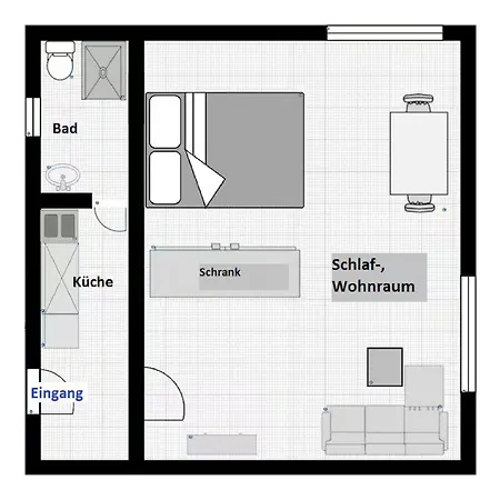 Klein Aber Fein Apartament